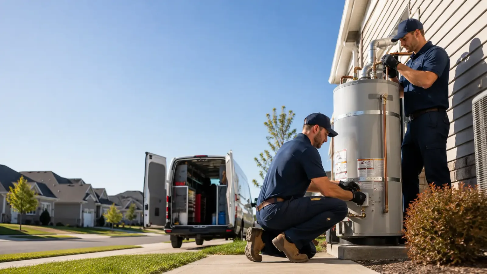 Water Heater Installation in Banquete, TX